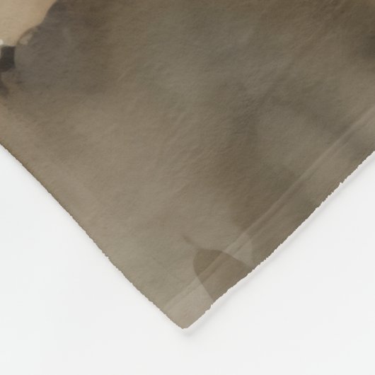 Beautiful Frenchie Fleecedecke (Ecke)