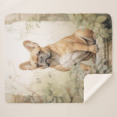 Beautiful Frenchie Sherpadecke (Vorderseite (Horizontal))