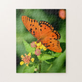 Beautiful Fritillary Butterfly Puzzle (Vertikal)