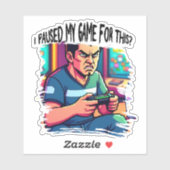 Beautiful gamers design aufkleber (Blatt)