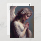 Beautiful Garden Fairy Angel Postcard Postkarte (Vorne/Hinten)