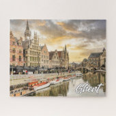 Beautiful Gent, Belgien Puzzle (Horizontal)
