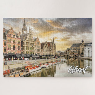 Beautiful Gent, Belgien Puzzle