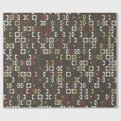 Beautiful geometric pattern design abstract, art, geschenkpapier (Flach)