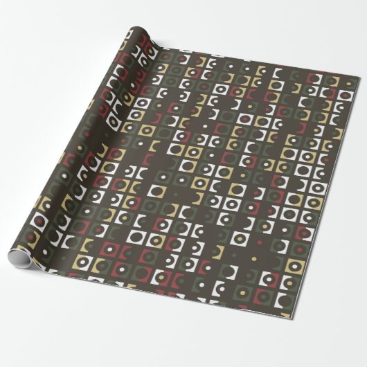 Beautiful geometric pattern design abstract, art, geschenkpapier (Ungerollt)