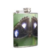 Beautiful Gepunktet Butterfly Flask Flachmann (Rechts)