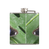 Beautiful Gepunktet Butterfly Flask Flachmann (Rückseite)