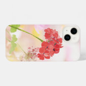 Beautiful Geranium House Garden Blume Florenz iPhone Hülle (Rückseite (Horizontal))