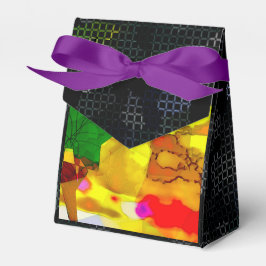 BEAUTIFUL_GIFT_BLACK_kaleidoscope_FAVOR BOX Geschenkschachtel