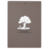 Beautiful Gift Klemmbrett (Rückseite)