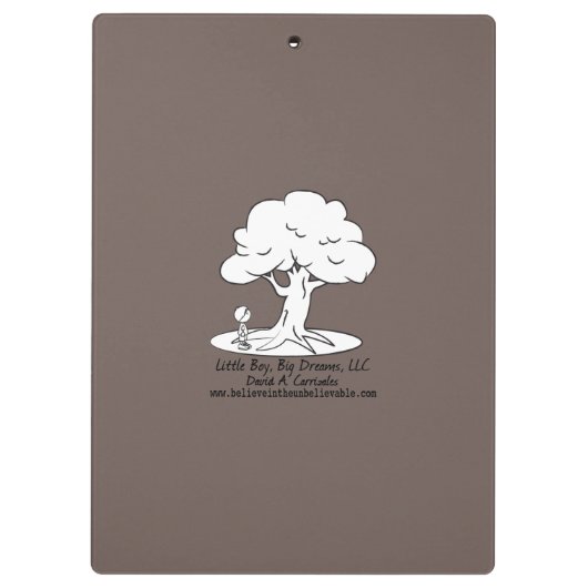 Beautiful Gift Klemmbrett (Rückseite)