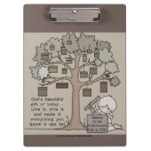 Beautiful Gift Klemmbrett (Vorderseite)