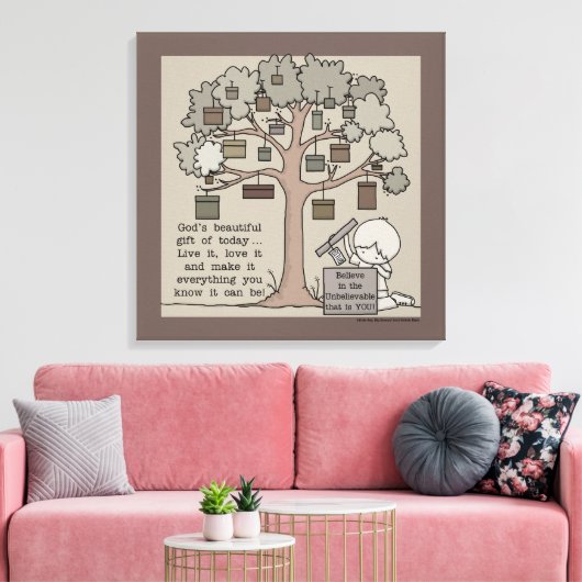 Beautiful Gift Leinwanddruck (Insitu (Wohnzimmer))