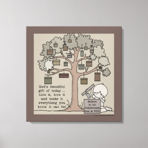 Beautiful Gift Leinwanddruck