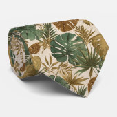 Beautiful Gifts For Dad Tropical Floral Krawatte (Gerollt)