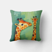 Beautiful Giraffe Throw Pillow Kissen (Rückseite)