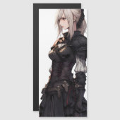 Beautiful Girl Fantasy Anime Magnetkarte (Vorne/Hinten)