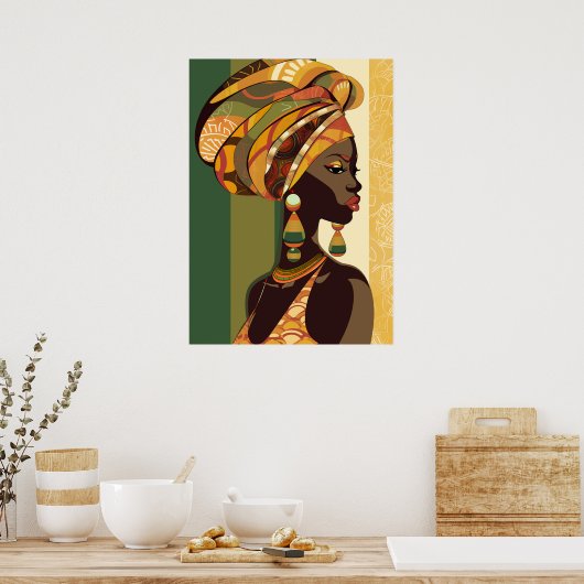 Beautiful Girl Poster (Küche)