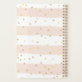 Beautiful Girl Spiral Foto Planner Planer (Rückseite)