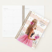 Beautiful Girl Spiral Foto Planner Planer (Anzeige)