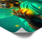 Beautiful Glows Angel Poster (Ecke)