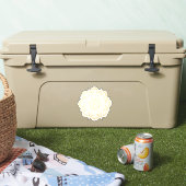 Beautiful Gold Blume Mandala Aufkleber (Kühler)