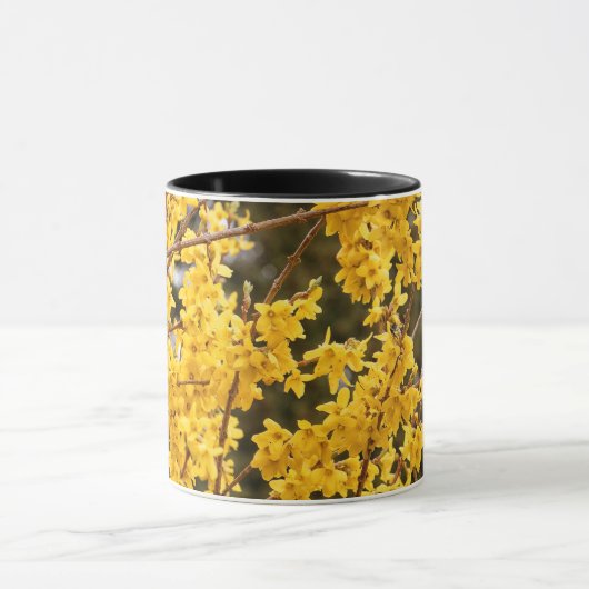 Beautiful Golden Forsythia Shrub Tasse (Zentrum)