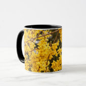 Beautiful Golden Forsythia Shrub Tasse (Vorderseite Links)