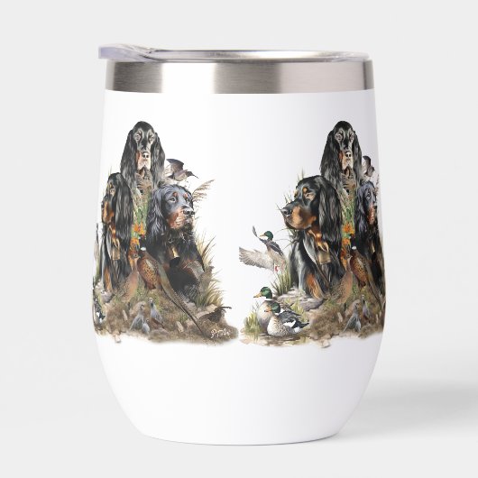 Beautiful Gordon Setter , Art (Rechts)