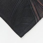 Beautiful Gothic Geisha Fleecedecke (Ecke)