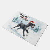 Beautiful Great Dane Fußmatte (Schrägansicht)