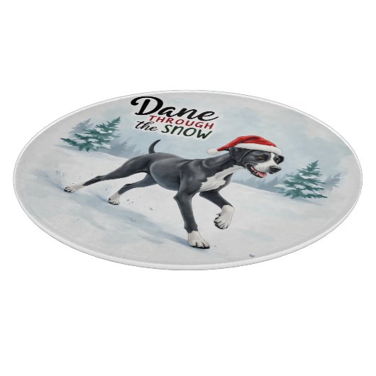 Beautiful Great Dane Schneidebrett (Ecke)