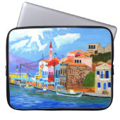 Beautiful Greece Electronics Bag Laptopschutzhülle (Vorderseite)