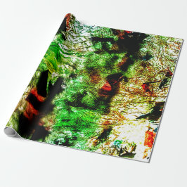 Beautiful green abstract wrapping paper,Textured  Geschenkpapier