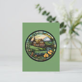 Beautiful Green Ireland Souvenir Feiertagspostkarte (Stehend Vorderseite)