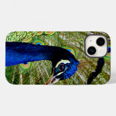 Beautiful Green Peacock Bird Hübsch Case-Mate iPhone Hülle (Rückseite (Horizontal))