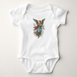 Beautiful Guardian Angel Baby Bodysuit Strampler