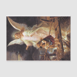 Beautiful Guardian Angel Decoupage Tissue Paper Seidenpapier