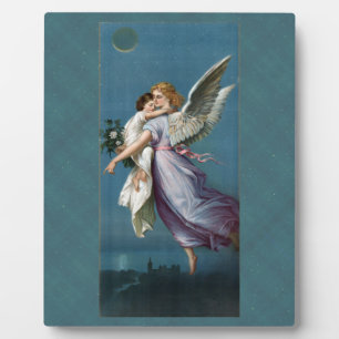 Beautiful Guardian Angel Plaque Fotoplatte
