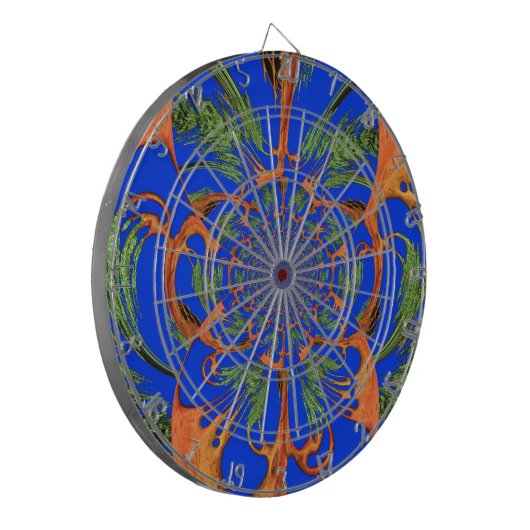 Beautiful Hakuna Matata Fusion Designer Graph Dartscheibe (Vorderseite Links)