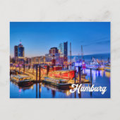 Beautiful Hamburg, Germany Postkarte (Vorderseite)