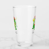 Beautiful Hand Drawn Chinese Dragon Glas (Links)
