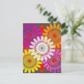 Beautiful HAPPY CHAKRA Sonnenblumen Grüße GIFTS Postkarte (Stehend Vorderseite)