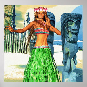 Beautiful Hawaii Poster