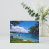 Beautiful Hawaii Postkarte (Stehend Vorderseite)