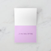 Beautiful Helloring Blume Geburtstag Karte (Innenseite)