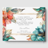 Beautiful Hibiscus Serenade Paradise Gästebuch (Rückseite)