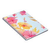 Beautiful Hibiscus | Tropical Flower Watercolor Notizblock (Rechte Seite)