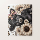 Beautiful Highland Cow Puzzle (Vertikal)