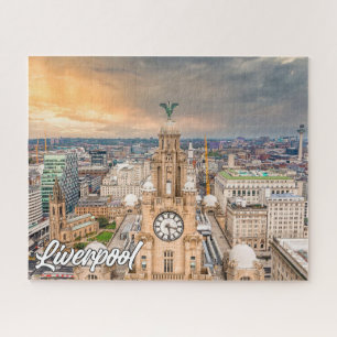 Beautiful Historic Liverpool, England, Großbritann Puzzle